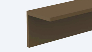Terrashoekprofiel 1x 2800mm