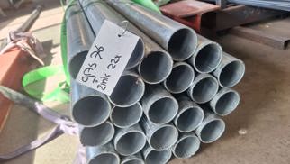 22st Gasbuis  verzinkt 76.1 x 3.65, Lengte 2.400, R519