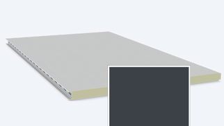 Wandpaneel, 40/1170, kleur 7016