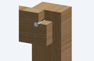 Houtschroef HBP1