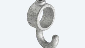 A64 Klemring met haak ø 26.9mm