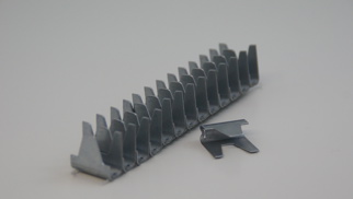 Losse clips t.b.v. schanskorven