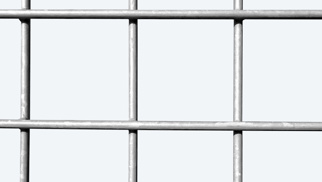 Verzinkte draadmat   ø 4 mm, # 10x10 cm   afm. 0,90x1,80 m