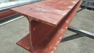 1x  HEA 240  gestraald en gemenied,  Lengte 2600,  R462