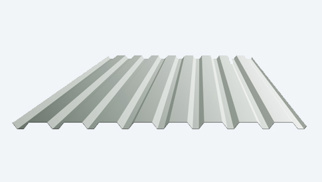 Damwand Wandprofielplaat 20/1100W Op lengte gemaakt