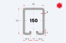 HBP Comer150rail
