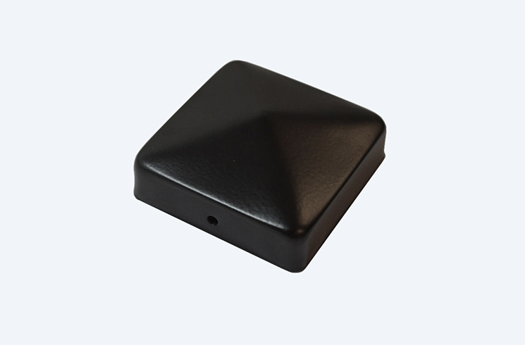 Paalkap Zwart Hardeman490