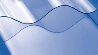 PVC glashelder golfplaat, type 177/51