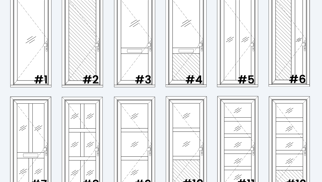 Kunststof Voordeuren in Gealan S9000 NL-profiel