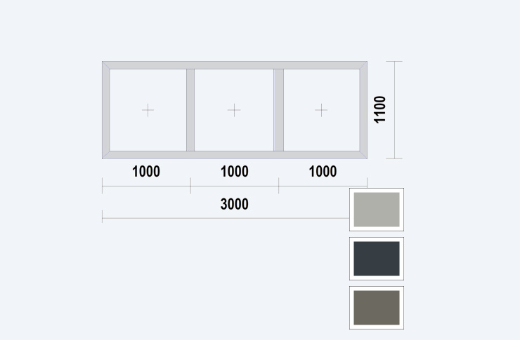 Raam30001100vast Acr HBP