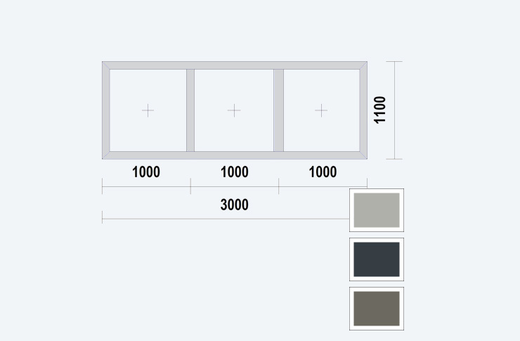 Raam30001100vast Acr HBP