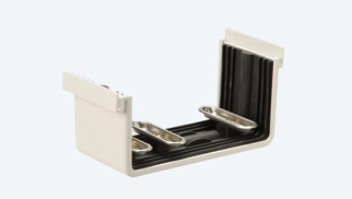 Polyester koppelstuk bakgoot