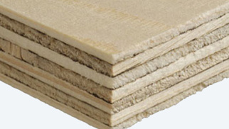 Underlayment, 2440 x 1220 mm, dikte 18 mm