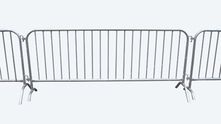 Dranghekken, 2500x1100mm, 19 spijlen