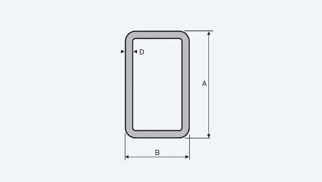 Kokerprofiel, 100x 60x3
