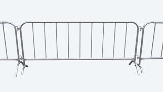 Dranghekken, 2500x1100mm, 9 spijlen