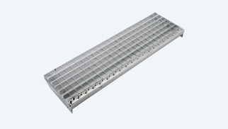 Verzinkte traptreden, Type N 903, afmeting 900x230 mm