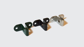 Omegabeugel RVS t.b.v. Dubbelstaafsmatten