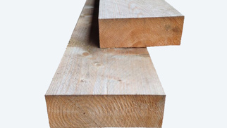 Houten balk, 50 x 150 mm, geschaafd vuren