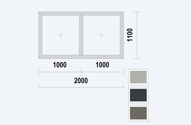 Raam20001100vast Acr HBP