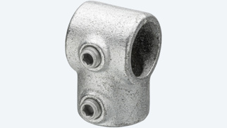 A 2 T-klem kort ø 26.9mm