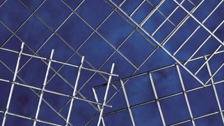 Draadmat, blank draad ø 4mm, # 5 x 5 cm, afm. 3x2m