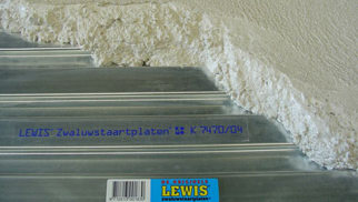 LEWIS Zwaluwstaartplaat