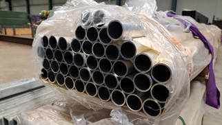 1 bundel a 43 stuks Aluminium buis rond 35x2mm, lengte 6m, R365