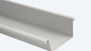 Polyester bakgoot 6m 170