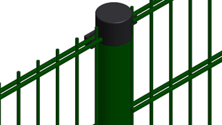 Dubbelstaafmat 8/6/8 Gecoat