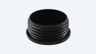Plastic eindkap, 42.4mm (133C)
