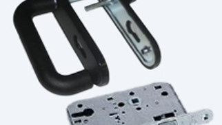 Anti-paniek-Wisselslot met garnituur