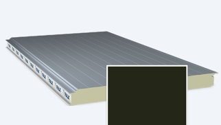 Wandpaneel, 60/1060, kleur 6009