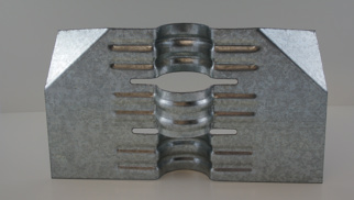 Schetsplaat voor paal 60mm